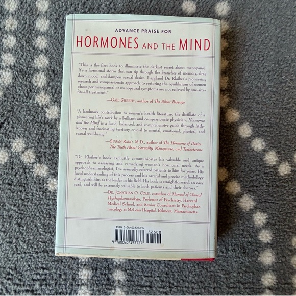 Hormones and the Mind Hardcover Book by Edward L. Klaiber - Picture 2 of 3